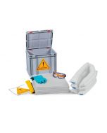 Set urgenta in cutie mobila hidrocarburi 26 litri