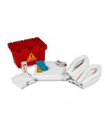 Set urgenta in cutie rosie pliabila hidrocarburi 50 litri