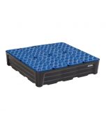 Cuva retentie din PE cu grilaj 80 litri 784x784x180mm