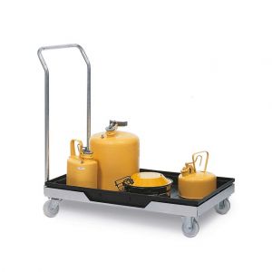 Carucior transport din otel cu tava PE 150 kg