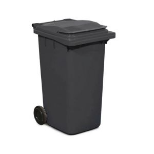 Cos deseuri mobil din plastic 120 litri antracit