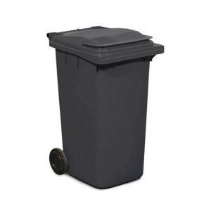 Cos deseuri mobil din plastic 240 litri antracit