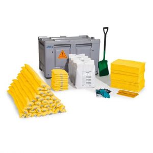 Set urgenta special in cutie de transport cu roti