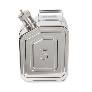 Canistra UN din INOX cu capac filetat 5 litri