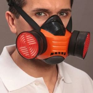Semi-masca de protectie respiratorie beta fara filtru rosie