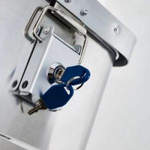 Broasca cu cilindru cu 2 chei pentru cutii din aluminiu tip AB