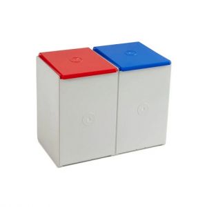 Sistem modular cu 2 module de colectare a deseurilor a cate 40 litri