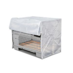 Husa cu fermoare pentru cutie din plasa de otel 