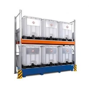 Raft de baza paleti materiale periculoase 2 niveluri 3500x1300x3300 mm