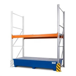 Extensie de raft paleti materiale periculoase 2 niveluri 2800x1300x3300 mm