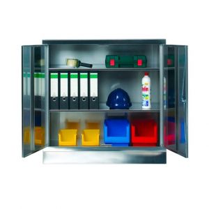 Dulap multifunctional INOX 2 rafturi 1000x600x1050mm