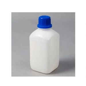 Flacon patrat cu gat ingust HDPE 500 ml
