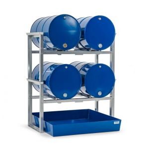 Raft/statie de umplere pentru 4 butoaie de 200 litri