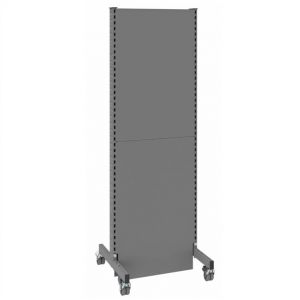 Panou mobil acustic pe ambele parti gri 625x2000mm