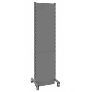 Panou mobil acustic pe ambele parti gri 625x2500mm