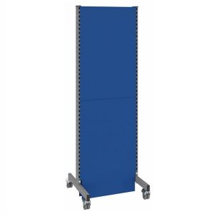 Panou mobil acustic pe o parte albastru 625x2000mm