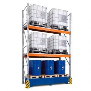 Raft de baza paleti materiale periculoase 3 niveluri 2900x1300x4400 mm