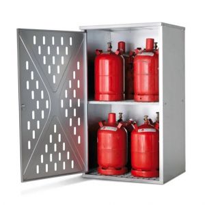 Dulap butelii gaz de 10x11 sau 4x33 kg zincat