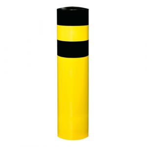 Stalp de protectie 3XL galben-negru Ø 323 mm cu ancorare