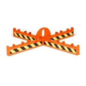 Traversa Big Bag transport cu macaraua 1000 kg portocalie