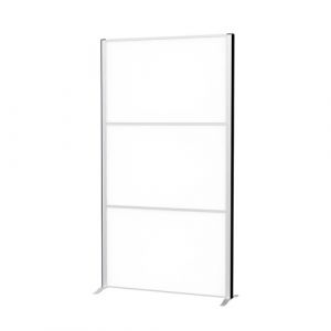 Panou acustic modular cu tabla alba 1000x1820mm