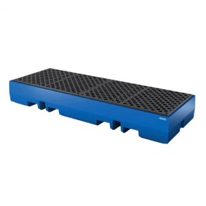 Cuva de retentie din PE cu grilaj 4 butoaie capacitate 520 litri