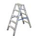 Scara din aluminiu 2 x 5 trepte