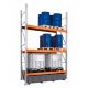 Raft 3 nivele depozitare cu cuva retentie PRP 27.44