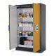 Dulap antifoc cu 3 rafturi Basis-Line tip FM W-123 galben