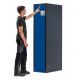 Dulap antifoc Slim-Scoper 45-5, albastru