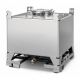 Container IBC inox fara cadru 1000 litri