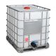 Container tip IBC-UN reconditionat cu palet otel 1000 litri Ø 150