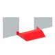 Bariera cu rampa protectie inundatii si materiale periculoase 1000x200mm