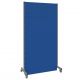 Panou mobil acustic pe o parte albastru 1250x2500mm
