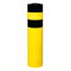 Stalp de protectie 3XL galben-negru Ø 323 mm cu ancorare