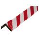 Protectie autoadeziva tip H+ rosu/alb 60x48mm
