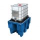 Cuva de retentie din PE cu grilaj 1 IBC de 600 litri