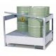 Statie substante periculoase 4 P2-P-V50 otel zincat 4 butoaie 200 litri