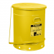 Recipient antifoc colectare lavete uleioase galben 80 litri