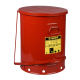 Recipient antifoc colectare lavete uleioase rosu 80 litri
