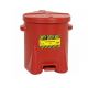 Recipient PE antifoc colectare lavete uleioase 22,8litri