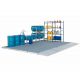 Cuva protectie suprafete mari otel zincat cu grilaj BZ 29.14 sarcina pe roti max. 2000 kg