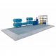 Cuva protectie suprafete mari BZ 5.5 din otel zincat cu grilaj sarcina pe roti max. 2000 kg