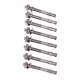 Set fixare podea inox PFIX4