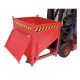 Recipient descarcare otel clapeta frontala tip SGK 500litri